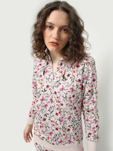 Load image into Gallery viewer, ONE/ZERO BY KOOVS Athleisure Multi Floral Print Hoodie