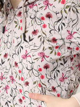 Load image into Gallery viewer, ONE/ZERO BY KOOVS Athleisure Multi Floral Print Hoodie