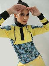 Load image into Gallery viewer, ONE/ZERO BY KOOVS Cut &amp; Sew Camo-Print Training Jacket